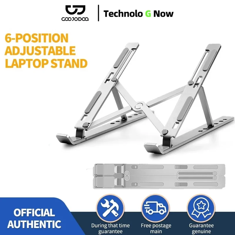 Stand Laptop Lipat Goojodoq Adjustable